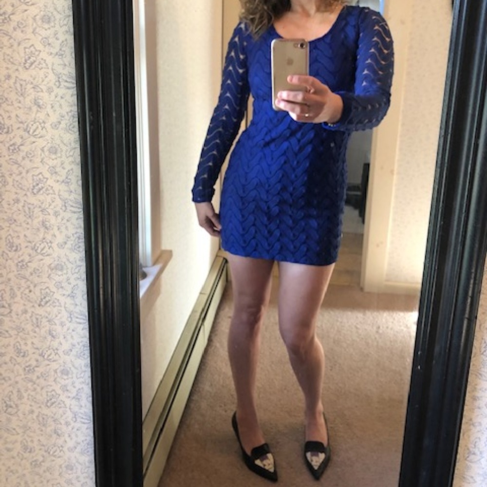 Free People Mini Lace Dress